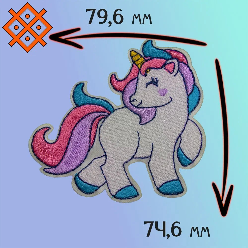 Аппликация — пони (кичик от)