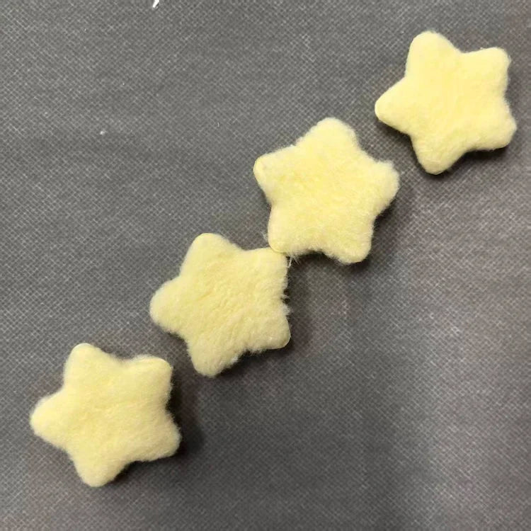 ЗСЙ 5 см беш қиррали юлдуз қўлда ишланган апликациялар болалар учун бош кийим аксессуарлари кийим тикиш ДИЙ ҳунармандчилик ямоғи