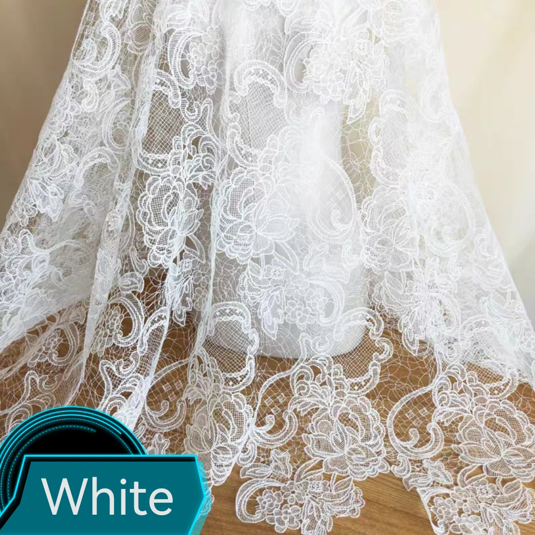 Гипур Швейтсария дантелли франтсуз дантелли тўй либоси трим келинлик либослари Кечки либос аксессуарлари