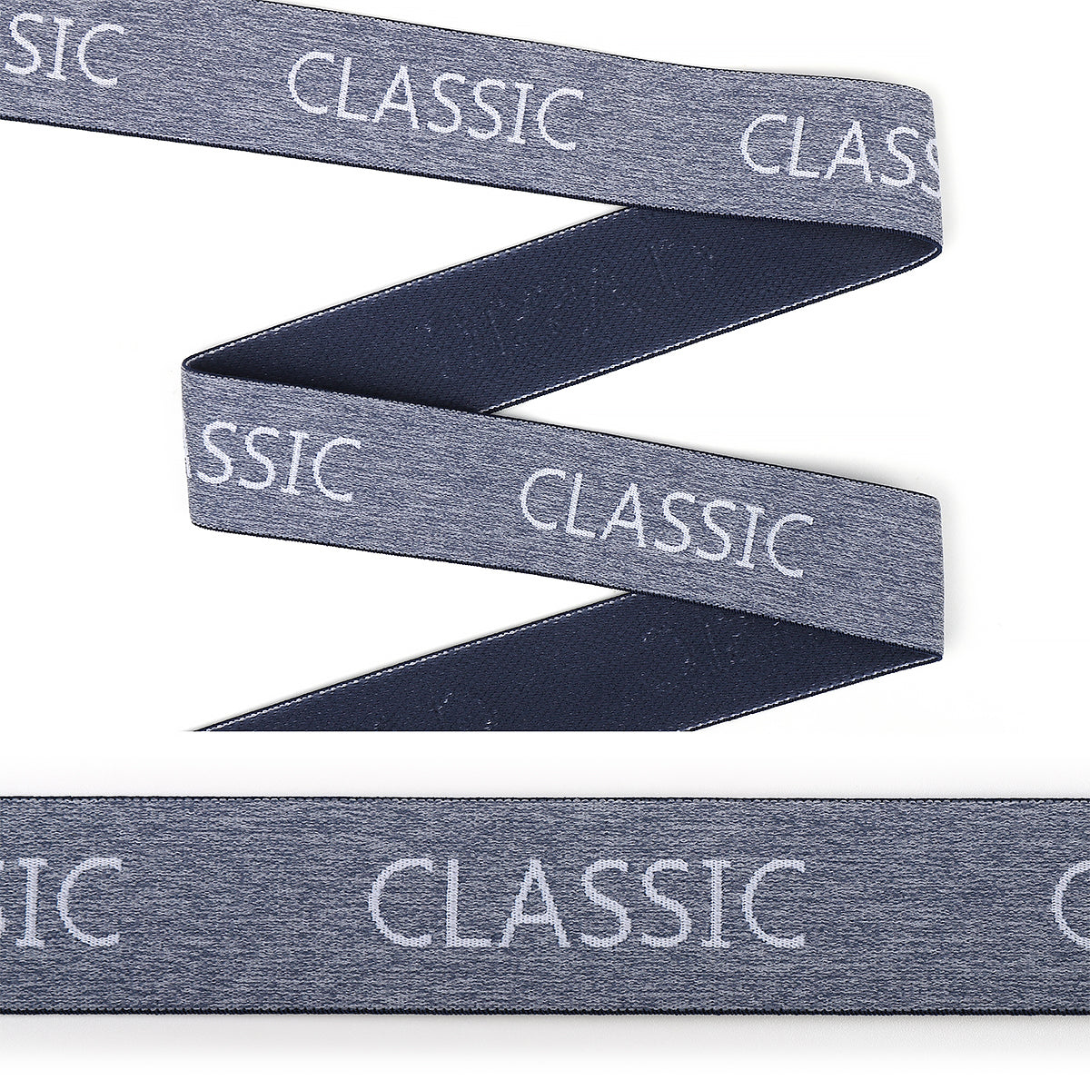 Резинка для мужских трусов и боксеров с надписью CLASSIC 35мм уп 25м