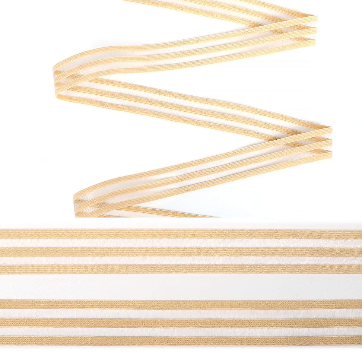 Декоратив ички кийим резинкаси, шаффоф қўшимчали, Нейлон, 20 мм, тўқ қизил, 30м.