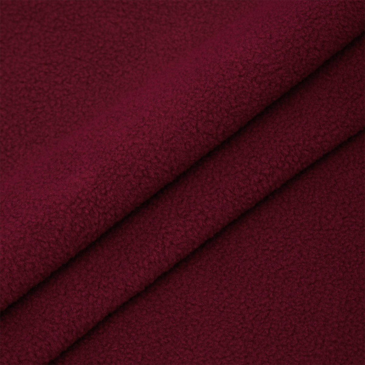 Флис мато, 2 қатламли, зичлиги г/м², 100% полиэстер, кенглиги 150см, ранги S273 — бордо (тўқ қизил)