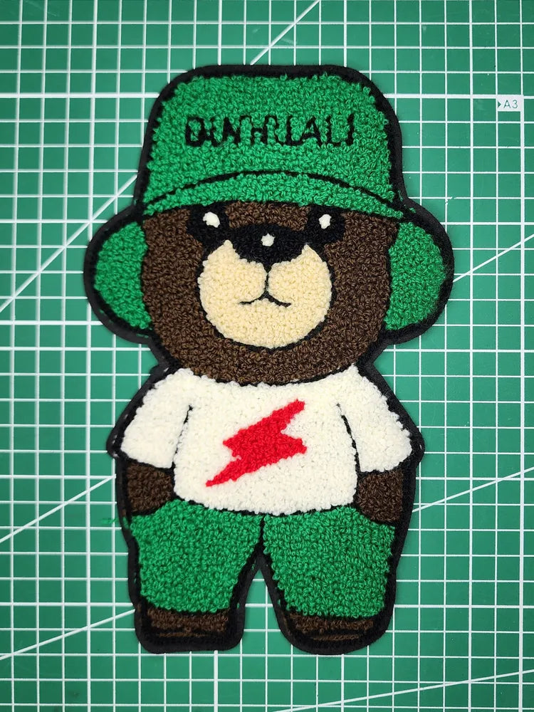 Аппликация — айиқча (медвежонок)