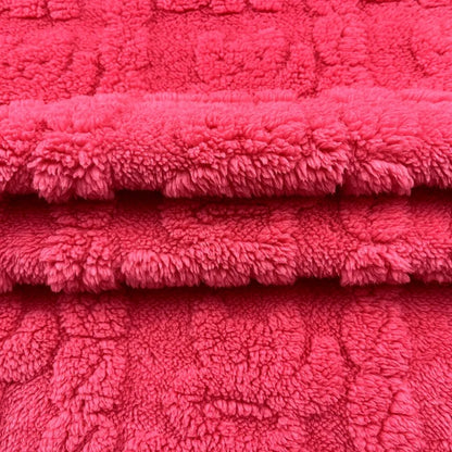 Болалар учун 100% полиэстердан тикилган жаккард флис матосидан ясалган мультфильм нақшли пижама