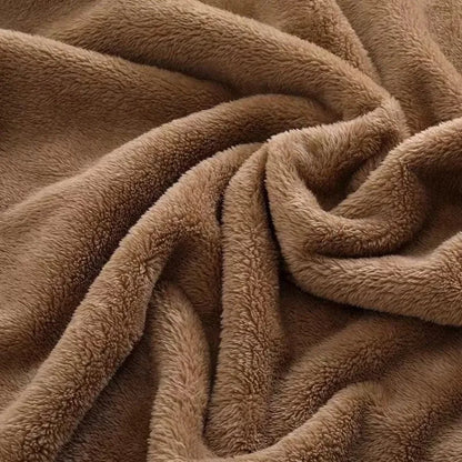 Махсус дизайндаги текис рангли 100 та полестер чўткаси бўлган супер юмшоқ минкй фланел бахмал матоси