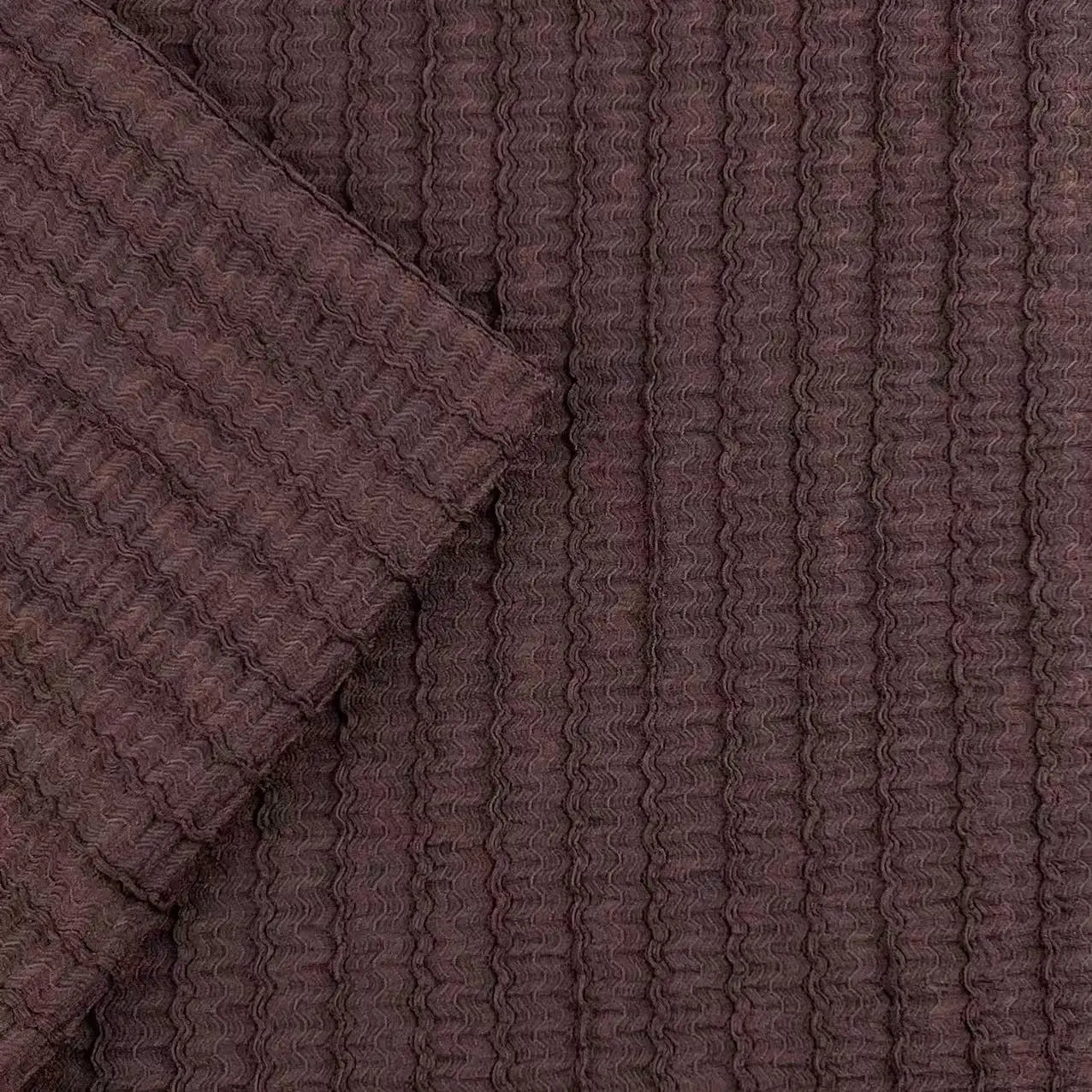 Аёлларнинг кузги/баҳорги либослари ва қисқа енгли кийимлари учун мўлжалланган полестер стреч трико мато.