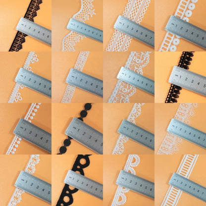 Полестер оқ кашта тикилган дантел 3д гулли гипур дантел кашта тикиш матоси