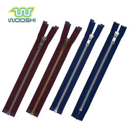 4,5 йг 4YG джинсы фермуар 25 см металл фермуар Ёпиқ узунлик ва ранг логотипи Полестер лента Джинсы ва кийимлар учун автоматик қулфлаш слайдери