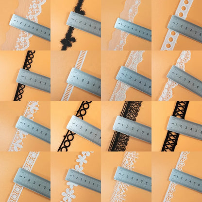 Полестер оқ кашта тикилган дантел 3д гулли гипур дантел кашта тикиш матоси