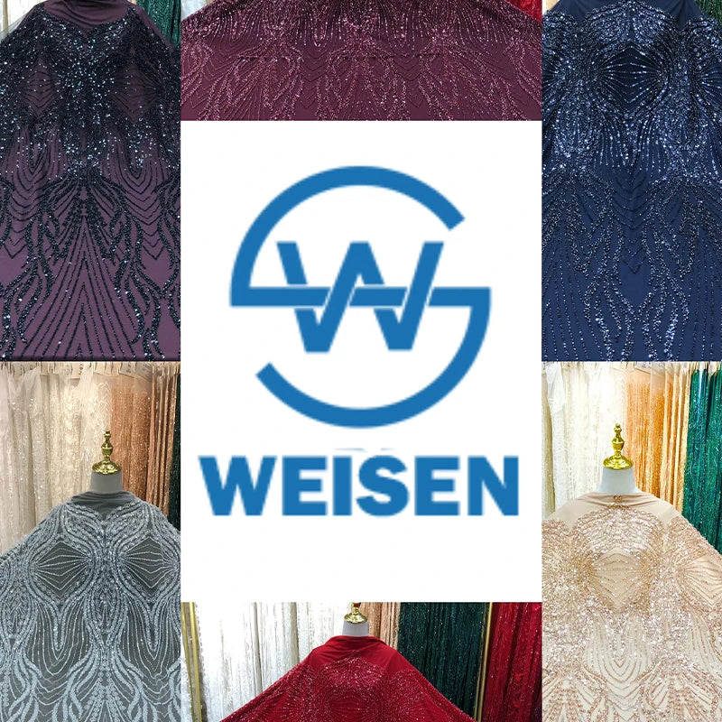 Оқ гипур кордон Юқори сифатли Африка дантелли мато сувда эрувчан ипак дантел Нигерия тўй либоси дантелли материал ВС-3524