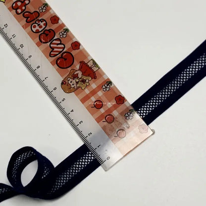 ХИНДE 1,8 см кўк рангли созланиши ипли эластик тасмали камар, сифатли тўқув маҳсулоти