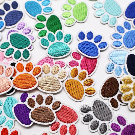 Калит занжирли калитларни безаш аксессуарлари Кашта тикилган рангли майда ҳайвонларнинг панжасидаги темир