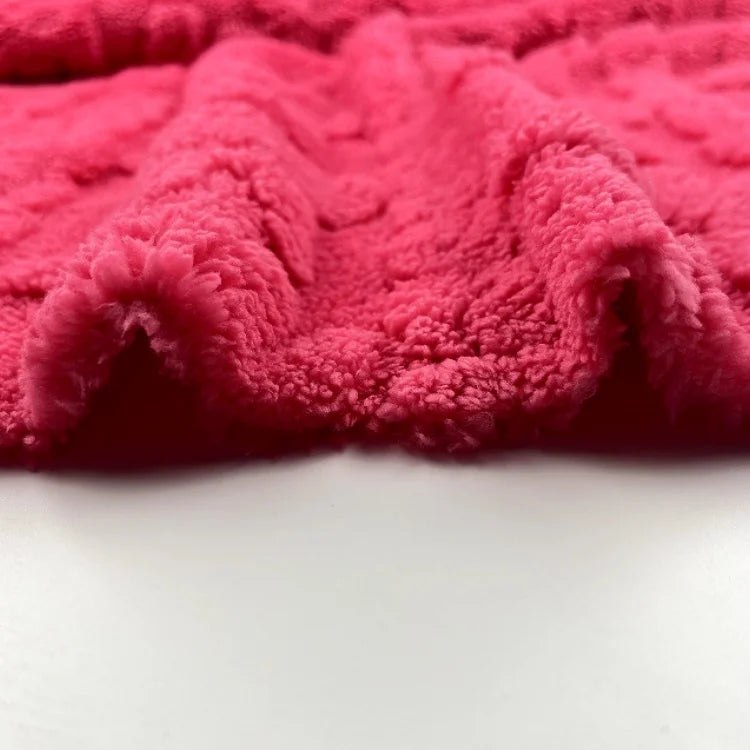 Болалар учун 100% полиэстердан тикилган жаккард флис матосидан ясалган мультфильм нақшли пижама