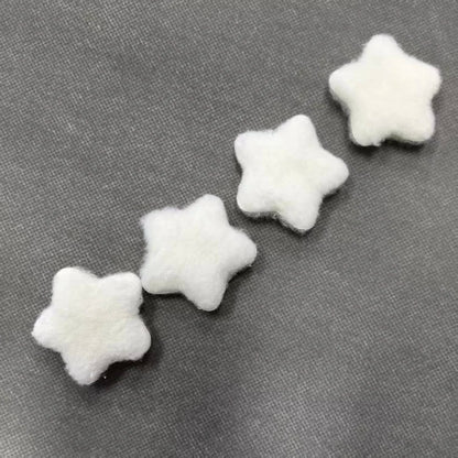 ЗСЙ 5 см беш қиррали юлдуз қўлда ишланган апликациялар болалар учун бош кийим аксессуарлари кийим тикиш ДИЙ ҳунармандчилик ямоғи