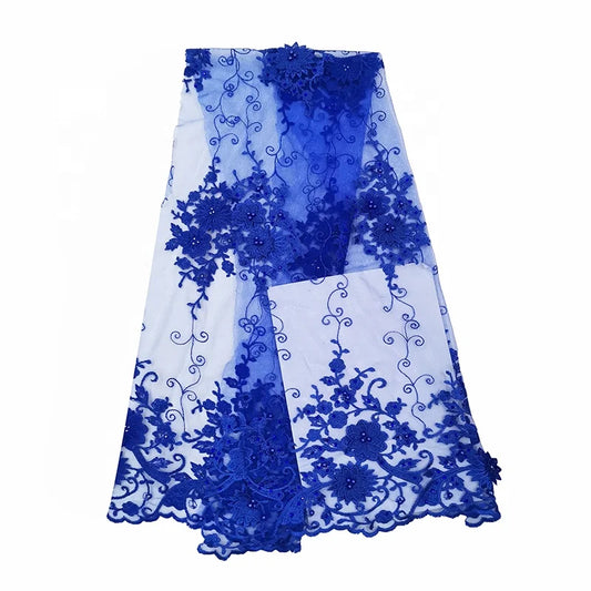 Гуанчжоу Арзон улгуржи Гуипуре Африсан Нет Рояль Блуэ 3д Дантелли мато марваридли