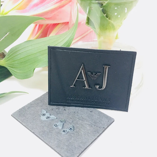 Мода дизайни Жинслар / кийим / шляпа / пойафзал учун ақлий пу тери патч ёрлиқлари