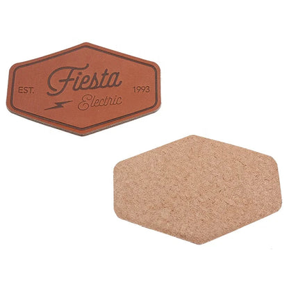 Завод нархи махсус бренд логотипи джинсы шимлар учун ҳақиқий теридан тикилган