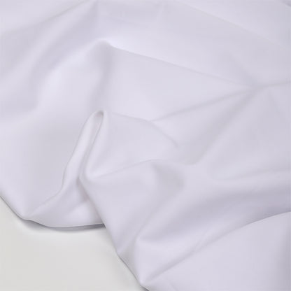 Трикотаж мато. Матов бифлекс, 200 г/м², 82% нейлон, 18% спандекс, кенглиги 150см, ранги 2005 — оқ