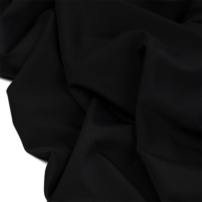 Трикотаж мато бифлекс, мот қарашли, 200 г/м², 82% нейлон, 18% спандекс, кенглиги 150см, ранги — қора