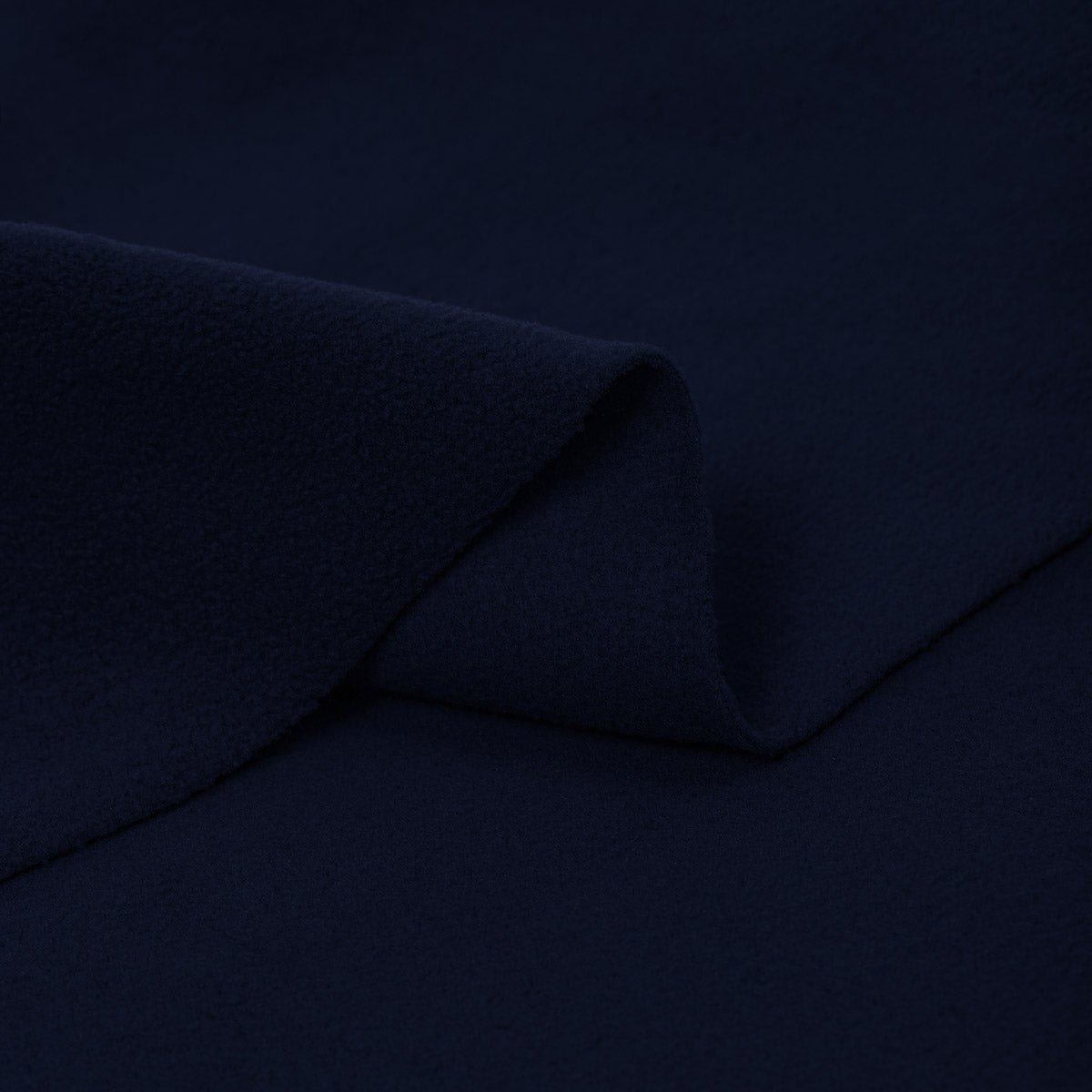 Ткань флис 2-қаватли, г/м², 100% ПЭ, кенглиги 150см, ранги тўқ кўк