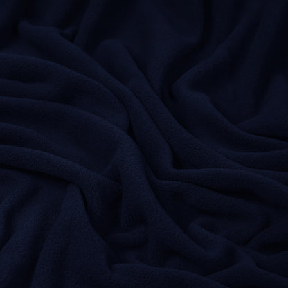 Ткань флис 2-қаватли, г/м², 100% ПЭ, кенглиги 150см, ранги тўқ кўк