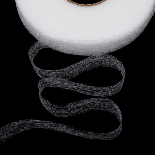 Паутинка KUBRO TEXTILE, 20мм кенгликда, индивидуал қадоқда, оқ ранг, 23 г/м² зичликда, 100м рулон.