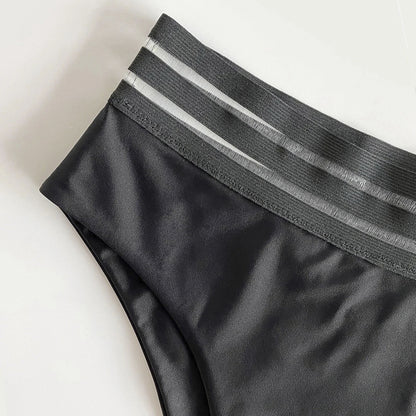 Декоратив ички кийим резинкаси, шаффоф қўшимчали, Нейлон, 20 мм, тўқ қизил, 30м.