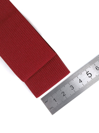 Трикотаж Стандарт резинка, эни 40мм, тўқ қизил рангда, 3,9г, рулони 40м.
