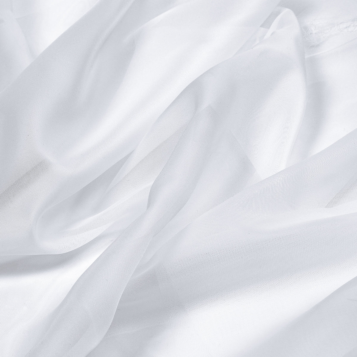 Вуаль мато, 45 г/м², 100% полиэстер, кенглиги 300 см, ранги — оқ