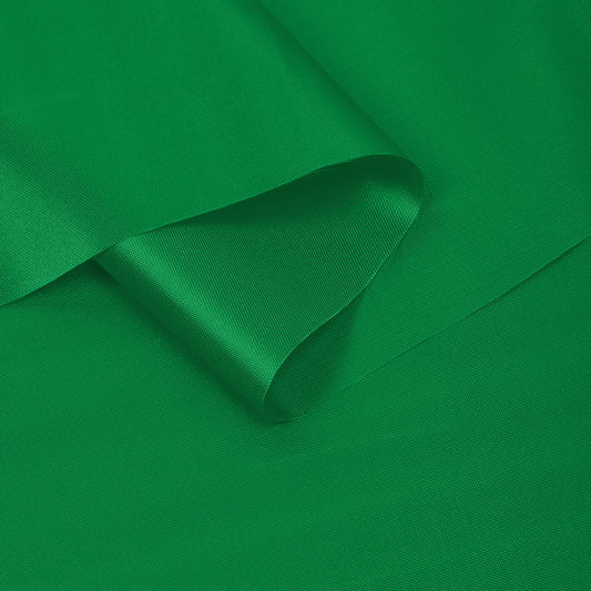 Атлас-сатин мато, 67 г/м², 100% полиэстер, кенглиги 150 см, ранги — яшил