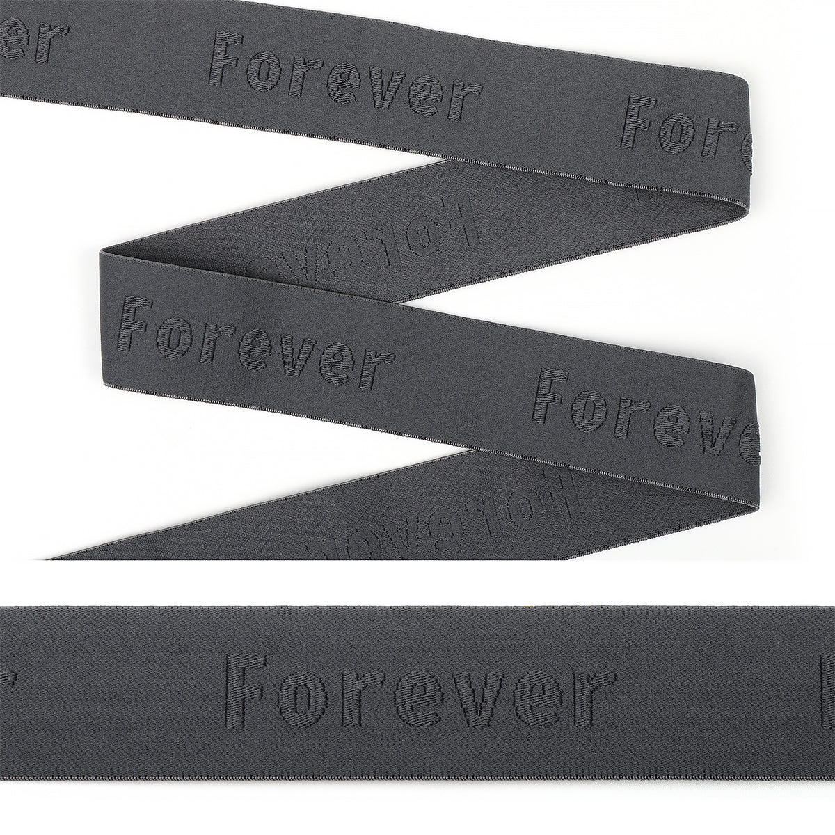 Эркаклар ич кийими ва боксерлари учун FOREVER ёзувли резинка, эни 35мм, қадоғи 1,5±0,5 м.