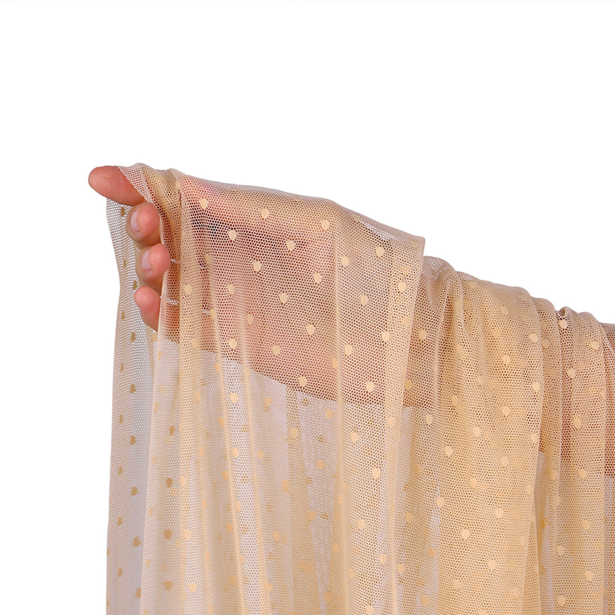 Эластик тор Мушка, кенглиги 160см, ранги — беж