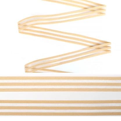 Декоратив ички кийим резинкаси, шаффоф қўшимчали, Нейлон, 20 мм, тўқ қизил, 30м.