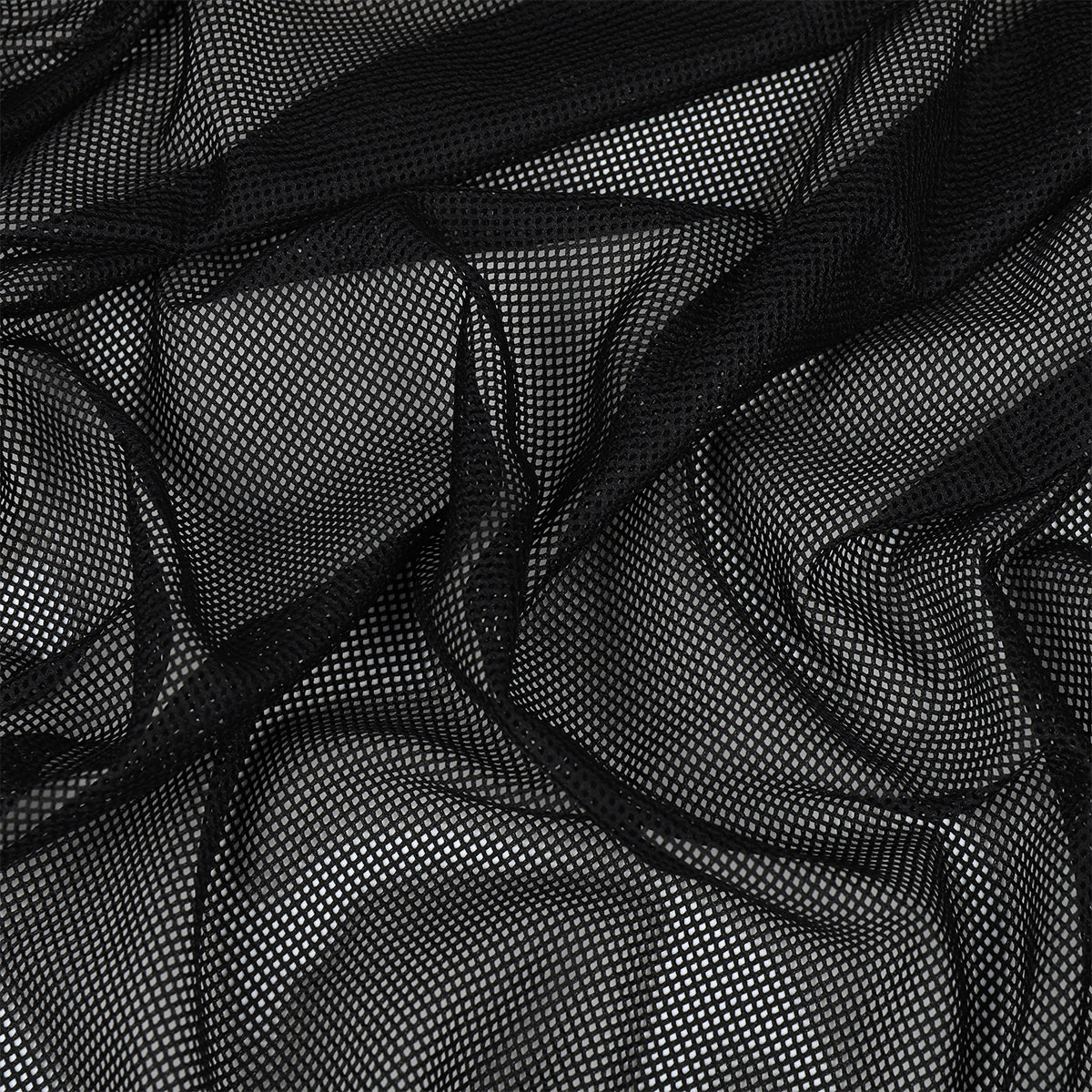 Астар тор трикотаж, 65 г/м², кенглиги 170см, ранги 03 — қора